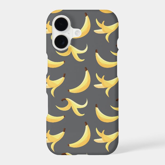 Funny Banana Pun Party pattern colourful - editabl (Back)