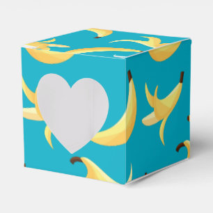 Funny Banana Pun Party pattern colourful - editabl Favour Box