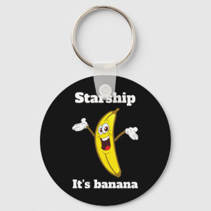 Funny Banana Quote2 Key Ring