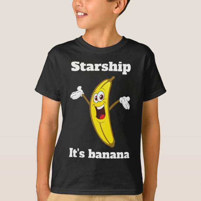 Funny Banana Quote2  T-Shirt (Front)