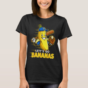 Funny Banana Shirts Gift Fruit Lovers Boys Lets Go