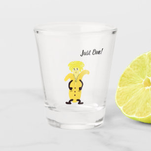 Funny banana shot glass