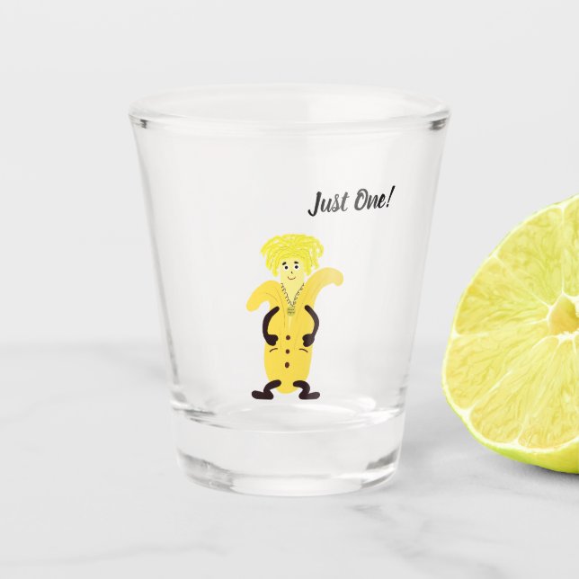 Funny banana shot glass (Front)