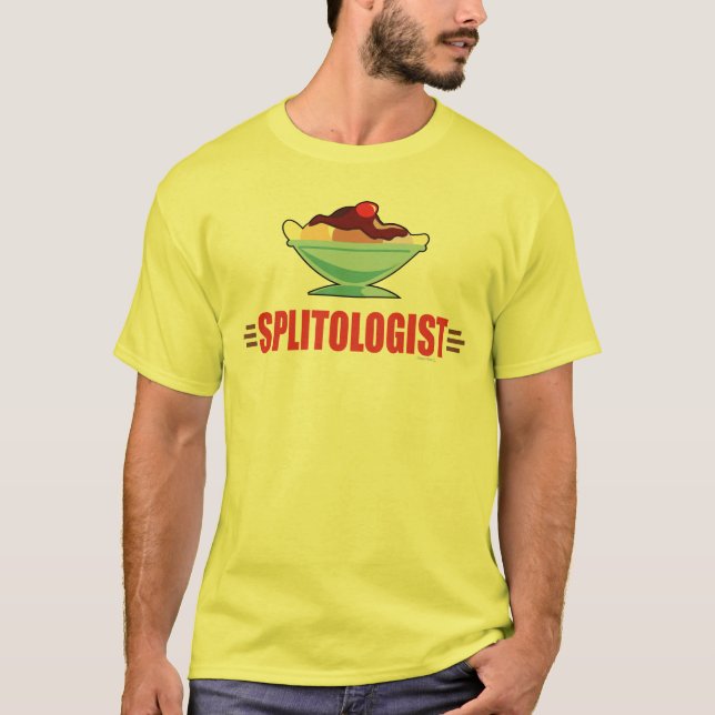 Funny Banana Split T-Shirt (Front)