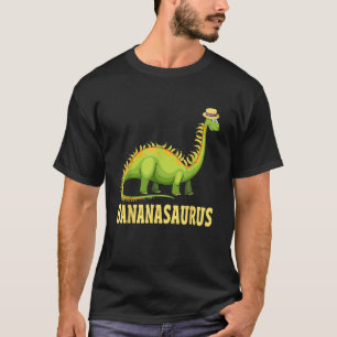 Funny Bananasaurus Apparel Dinos Banana Dinosaur T-Shirt