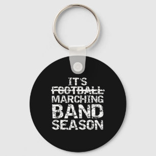Funny Band Quote Gift Not Football It's Marching B Key Ring