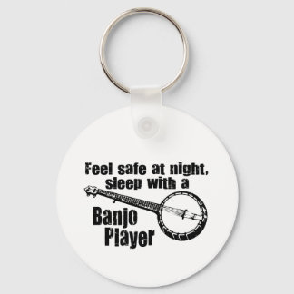 Funny Banjo Key Ring