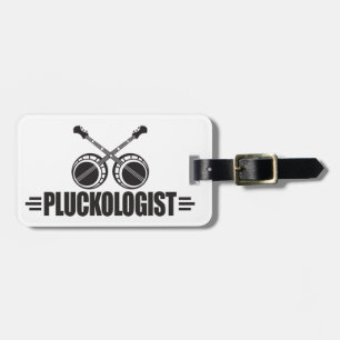 Funny Banjo Luggage Tag