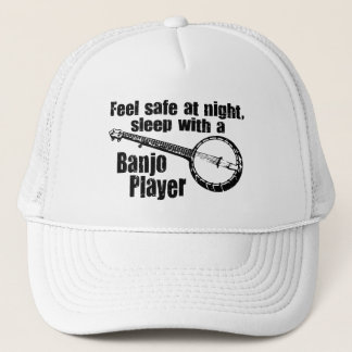 Funny Banjo Trucker Hat