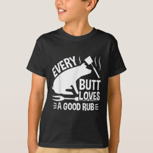 Funny Barbecue Design Grilled Pork Pig Bbq T-Shirt