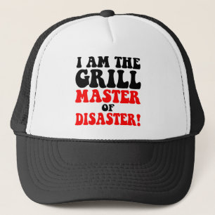 Funny barbecue trucker hat