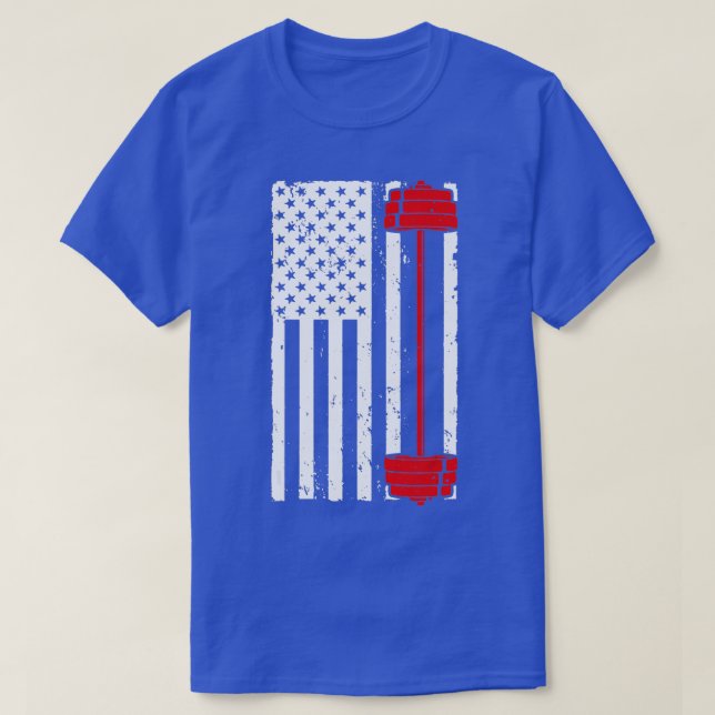 Funny Barbell Art For Men Women Weightlifting Fitn T-Shirt (Design Front)