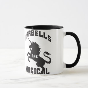 Funny Barbell Lifting Gym Humour Mug