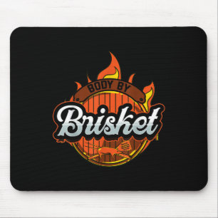 Funny Barbeque Bbq Body By Brisket Meat Smoking Ba Mouse Mat