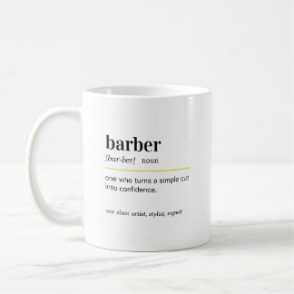 Funny Barber Definition Gift Coffee Mug