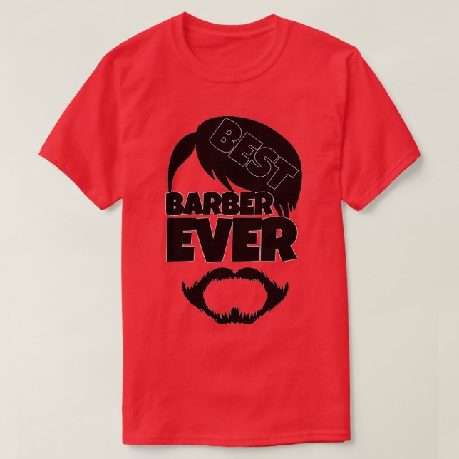 FUNNY BARBER GIF T-Shirt (Design Front)