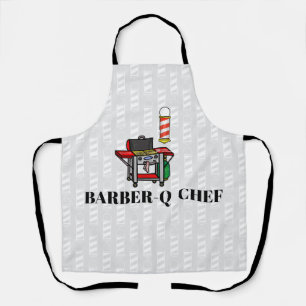 Funny Barber-Q Apron for BBQ