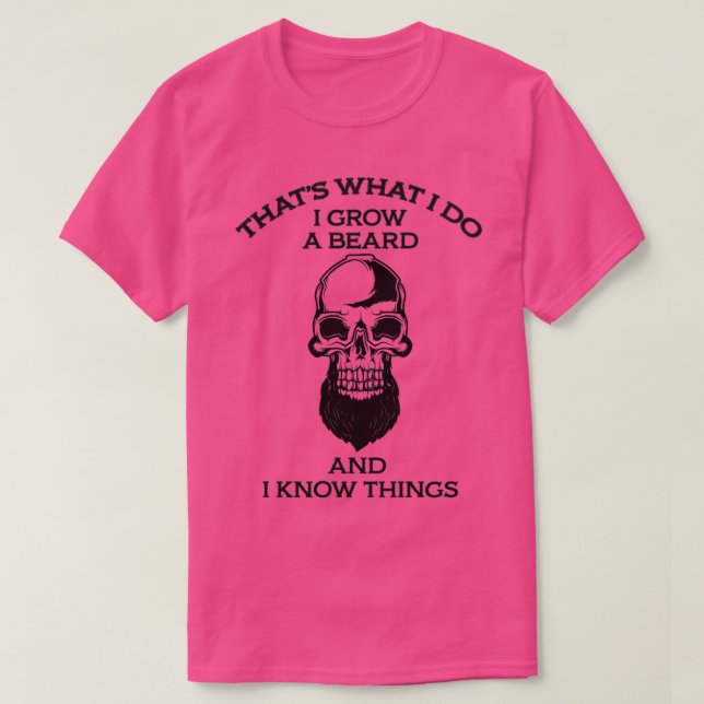 Funny Barber Shirts for Bearded Men Beard Game Gif (Design Front)