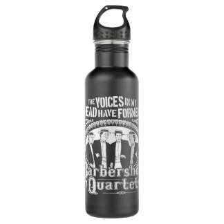 Funny Barbershop Quartet - Music Singing PicksPlac 710 Ml Water Bottle