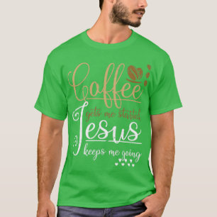 Funny Barista Coffee Christian Jesus Christ T-Shirt
