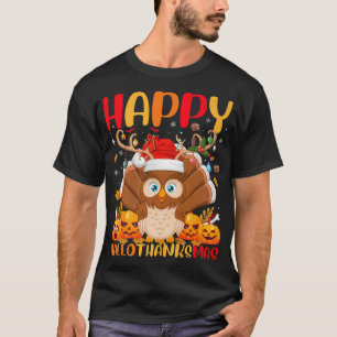 Funny Barn Owl Bird Lover Happy Barn Owl HelloThan T-Shirt