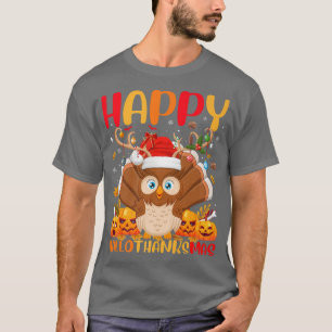 Funny Barn Owl Bird Lover Happy Barn Owl HelloThan T-Shirt