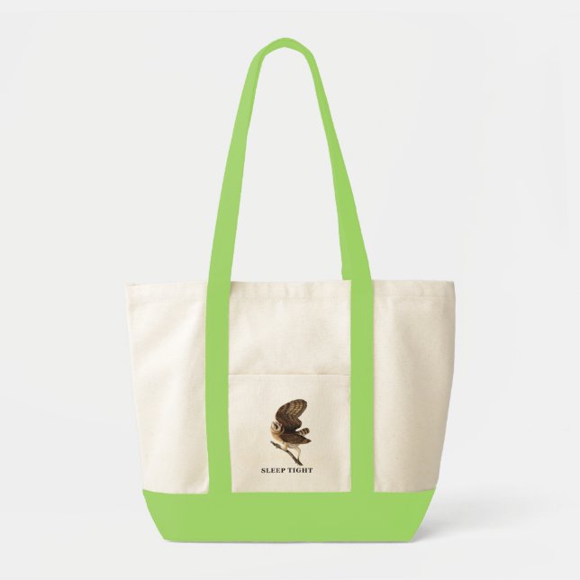 Funny Barn Owl Shirt  Tote Bag (Front)