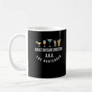 Funny Bartender Alcohol Mixer Barkeeper Jokes Coffee Mug