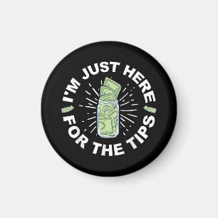 Funny Bartender Just  Magnet