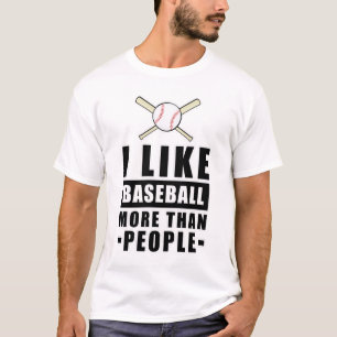 Funny Baseball Design T-Shirt