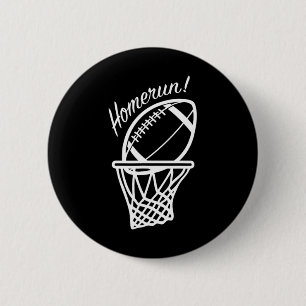 Funny Baseball Football Basketball Sports Novelty 6 Cm Round Badge