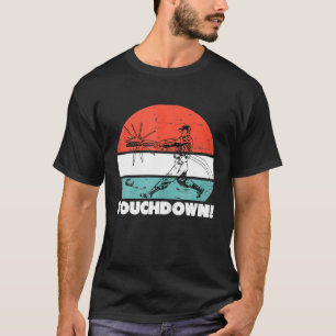 Funny Baseball Football Touchdown Sports Humour Ho T-Shirt
