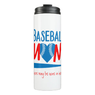 Funny Baseball Mum  Thermal Tumbler