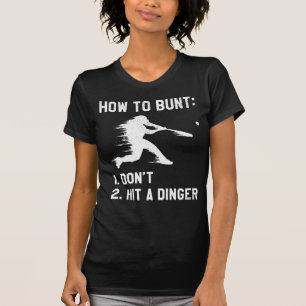 Funny Baseball Player Home Run Fun Humour T-Shirt