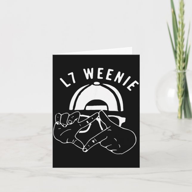 Funny Baseball Softball Season Apparel  Card (Front)