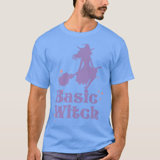 Funny Basic Witch Halloween Party Costume  T-Shirt