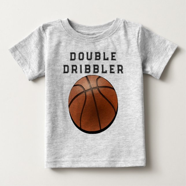 Funny Basketball Baby T-Shirt (Front)