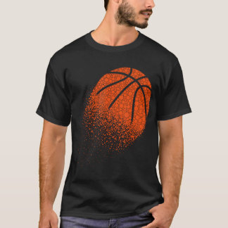 Funny Basketball Ball  Polka Dots Happy Dot Day Bo T-Shirt
