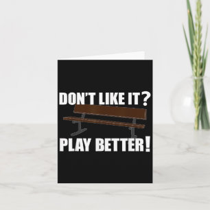 Funny Basketball Coach Gift Word Hard Motivational Card