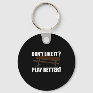 Funny Basketball Coach Gift Word Hard Motivational Key Ring