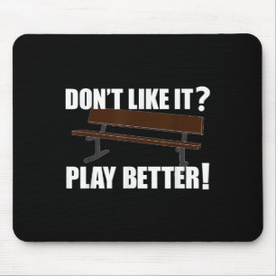 Funny Basketball Coach Gift Word Hard Motivational Mouse Mat