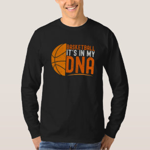 Funny Basketball For Men Women Kids Girls Boys T-Shirt