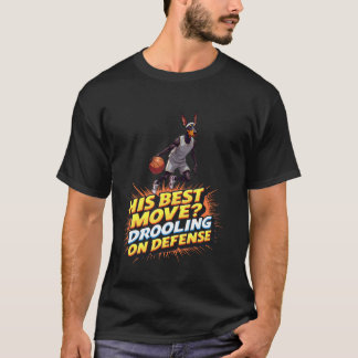 Funny Basketball Gift for Doberman Pinscher Dog Lo T-Shirt