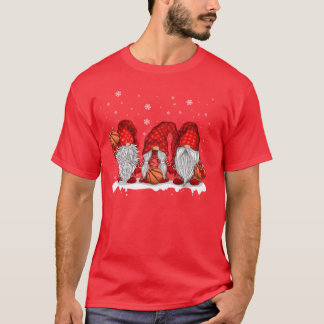Funny Basketball Gnome For Basketball Players retr T-Shirt