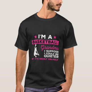 Funny Basketball Grandma Long Sleeve Tshirt Sports