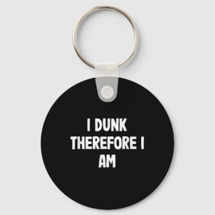 Funny Basketball Hoops Tee For Youth Ballers Key Ring