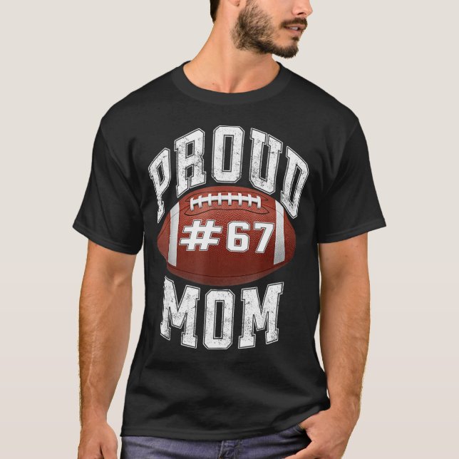 Funny Basketball Mom 67 Meme Proud Mama Design  T-Shirt (Front)
