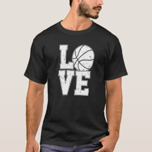 Funny Basketball Mum Lover Cool Design Coach Baske T-Shirt
