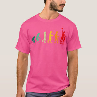 Funny Basketball Player Evolution Funny Basketball T-Shirt