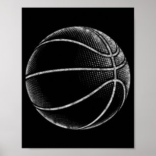 Funny Basketball Player Fan Dad Game Poster